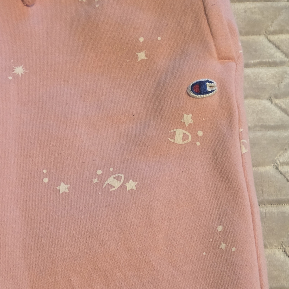 Champion Kids Pink Sweatpants Size L - Picture 3 of 8